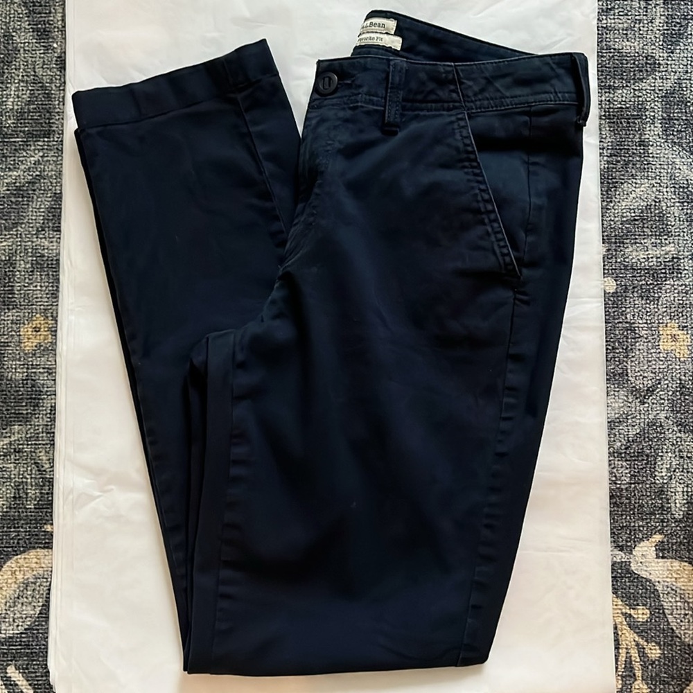 L.L. Bean Comfort Stretch Chino - Navy - 6